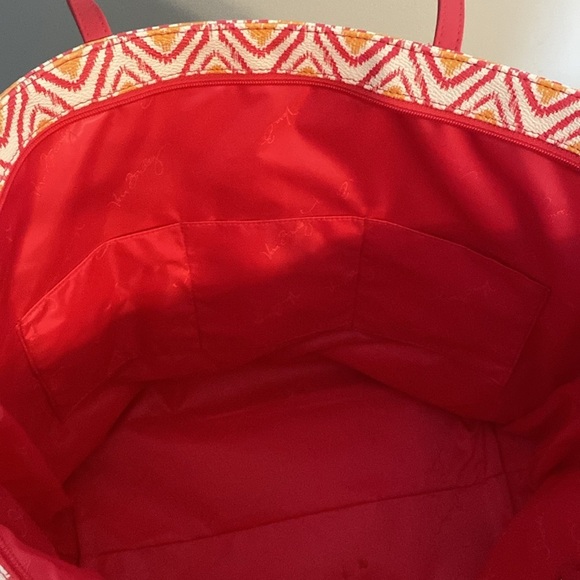 Vera Bradley Pink and Orange Floral Tote NWT - Picture 9 of 10